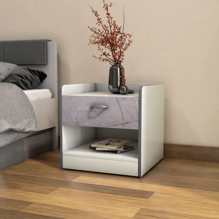 Marbito Night Stand (White)