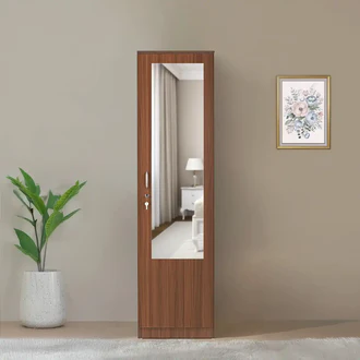 1 Door Wardrobe With Mirror