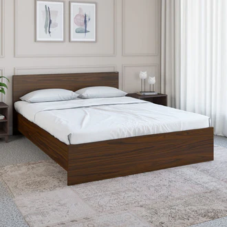 Arthur Queen Bed (Walnut)