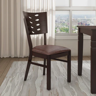 Curved Back Dining Chair